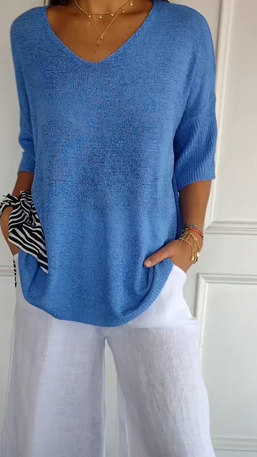 Blusa Feminina Paris com Malha Confortável