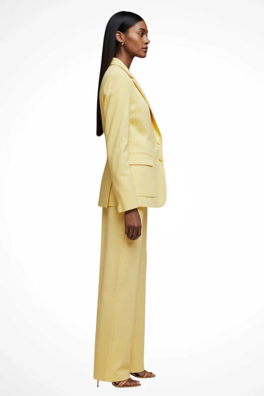Liora | Women’s Elegant Blazer and Wide Leg Trousers Set
