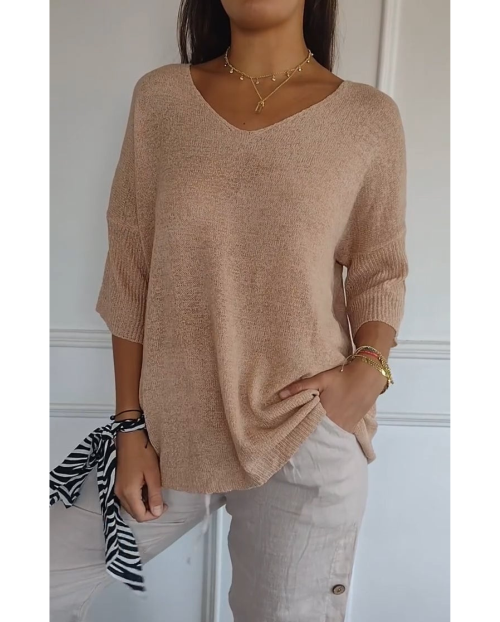 Kit 3 Blusas Luna em Malha Leve – Oferta Exclusiva