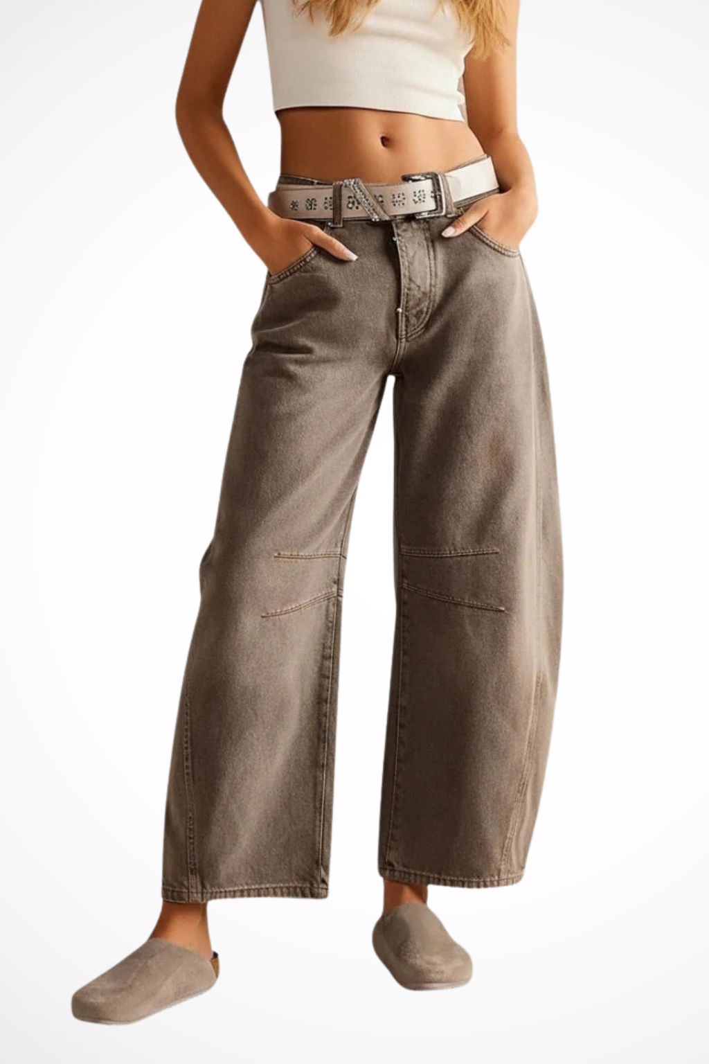 Anna | Women High Rise Wide Leg Denim Jeans