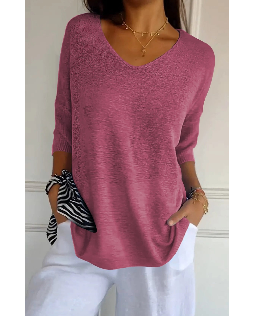 Kit 3 Blusas Luna em Malha Leve – Oferta Exclusiva