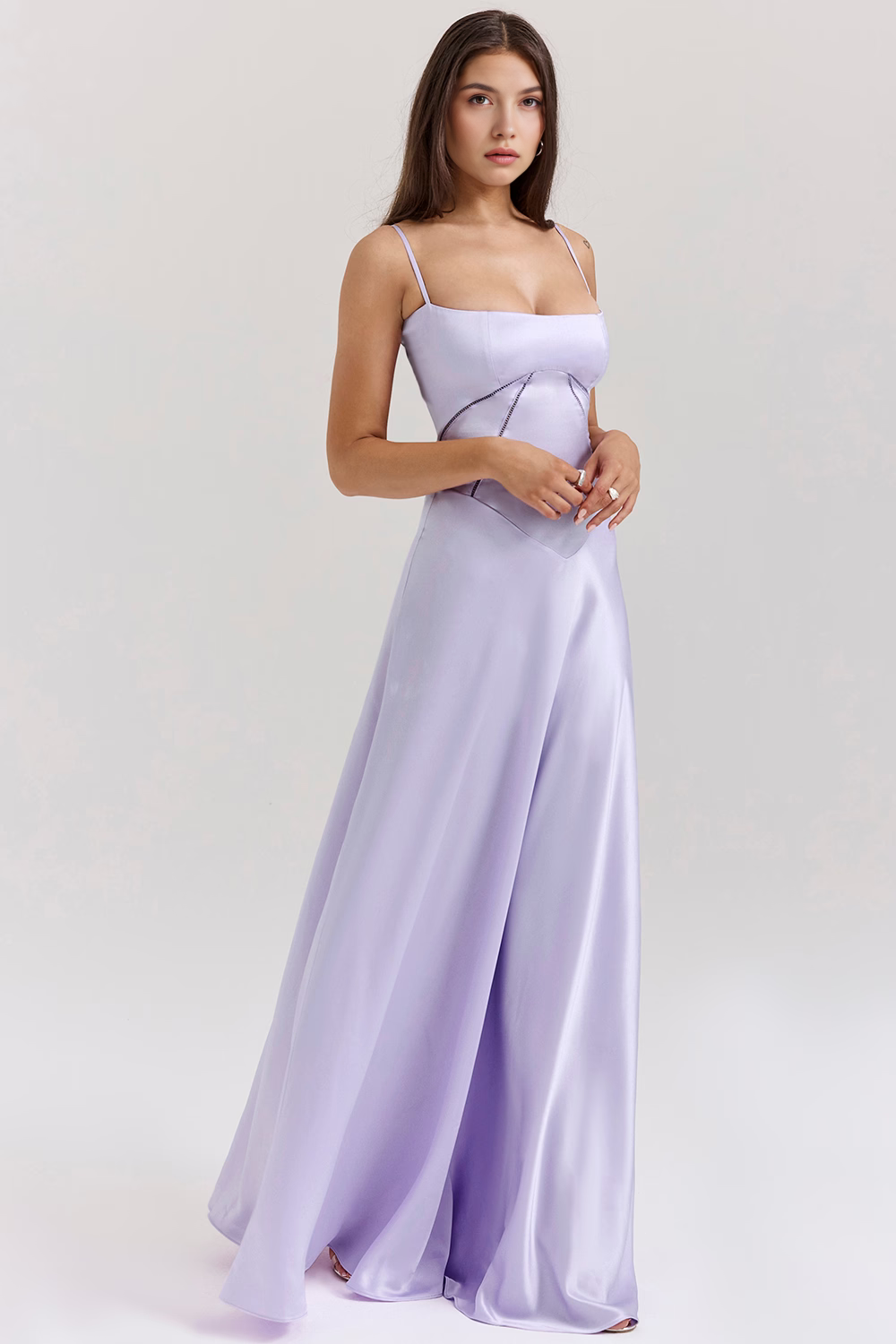 Maxikleid Marielle – eleganter Bustierstil aus Polyester, edle Optik