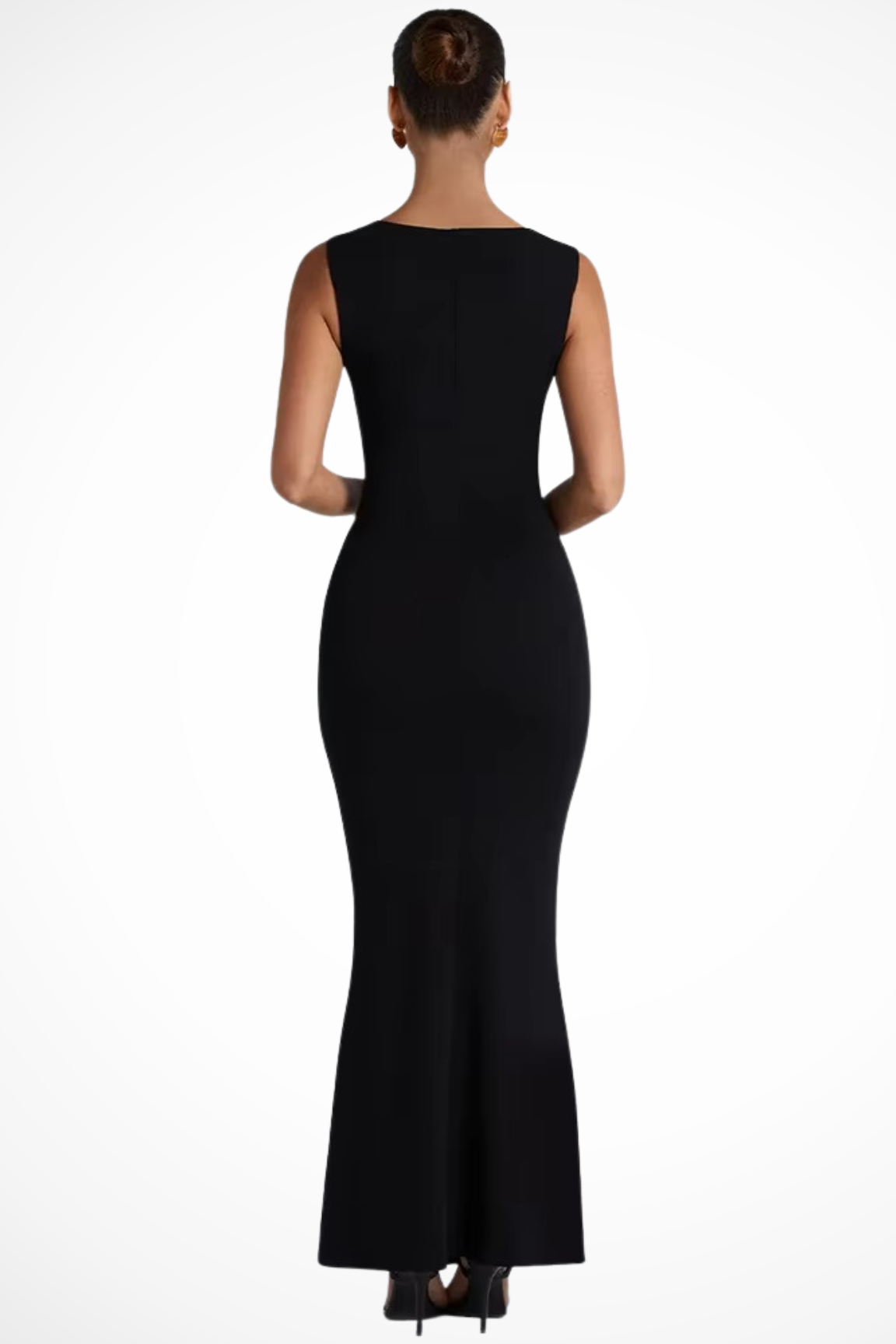 Steffany | Women Square Neck Bodycon Wedding Guest Maxi Dress