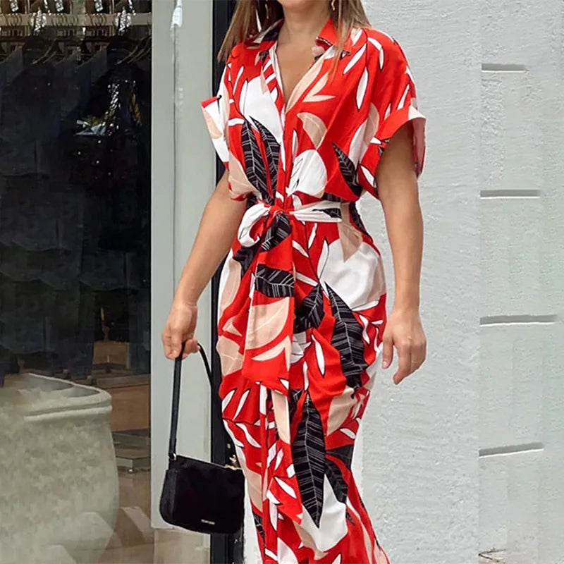 Vestido Midi Floral Lúcia