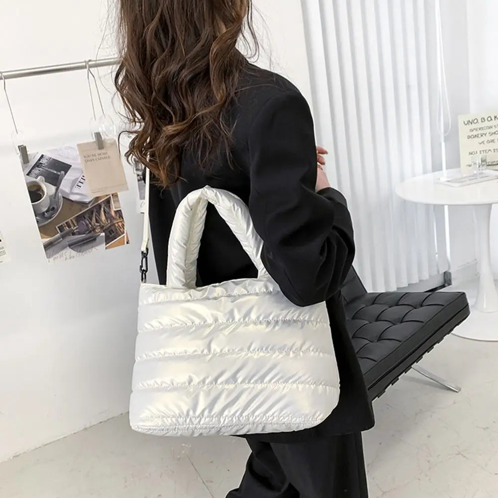 Bolsa Feminina Tote Puffer