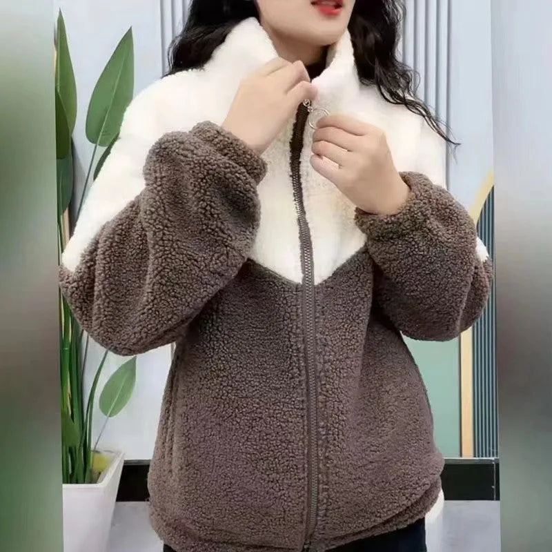 Jaqueta Acolchoada e Peluciada Monalise