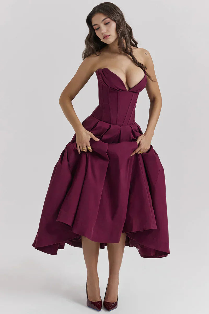 Midikleider Anna & Lea – Figurbetonte Styles aus Polyester | Kaufe 1, erhalte 2