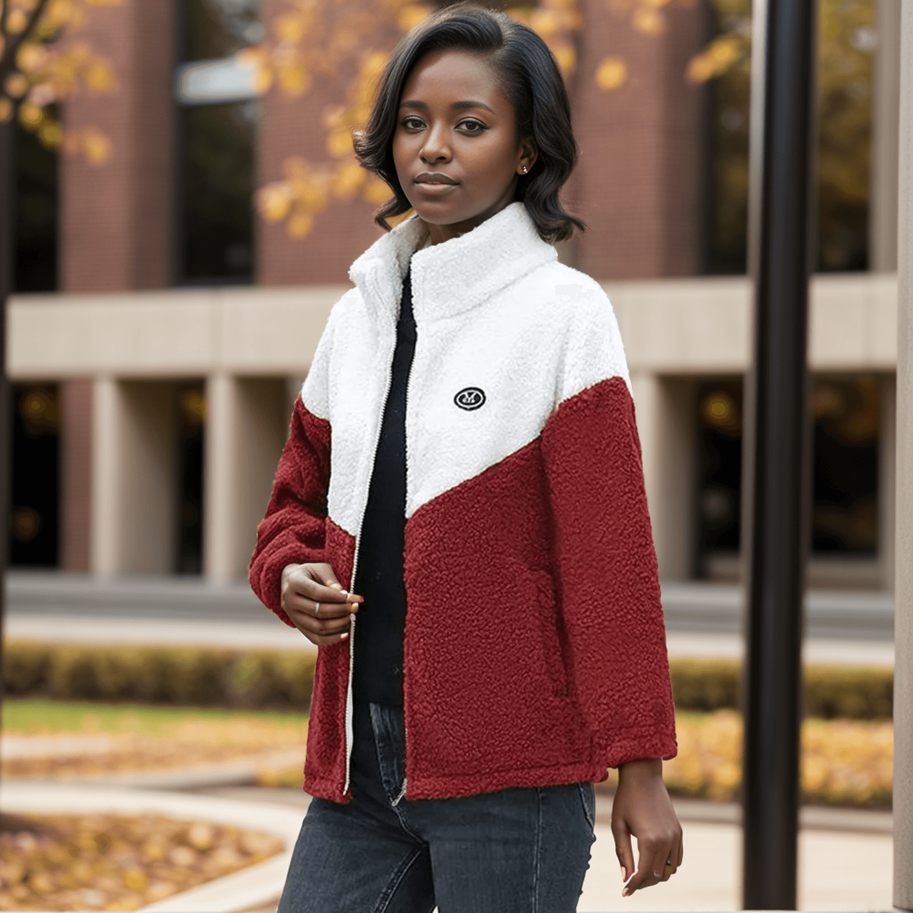 Jaqueta Feminina Peluciada Sarah / Confortável e Estilosa