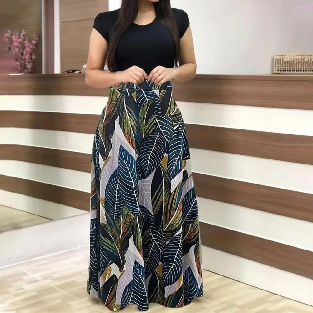 Saia Longa Estampada Marcella