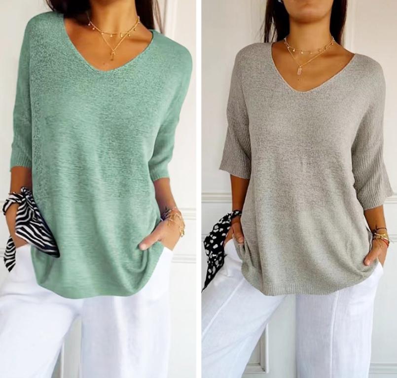 Blusa Feminina Paris com Malha Confortável