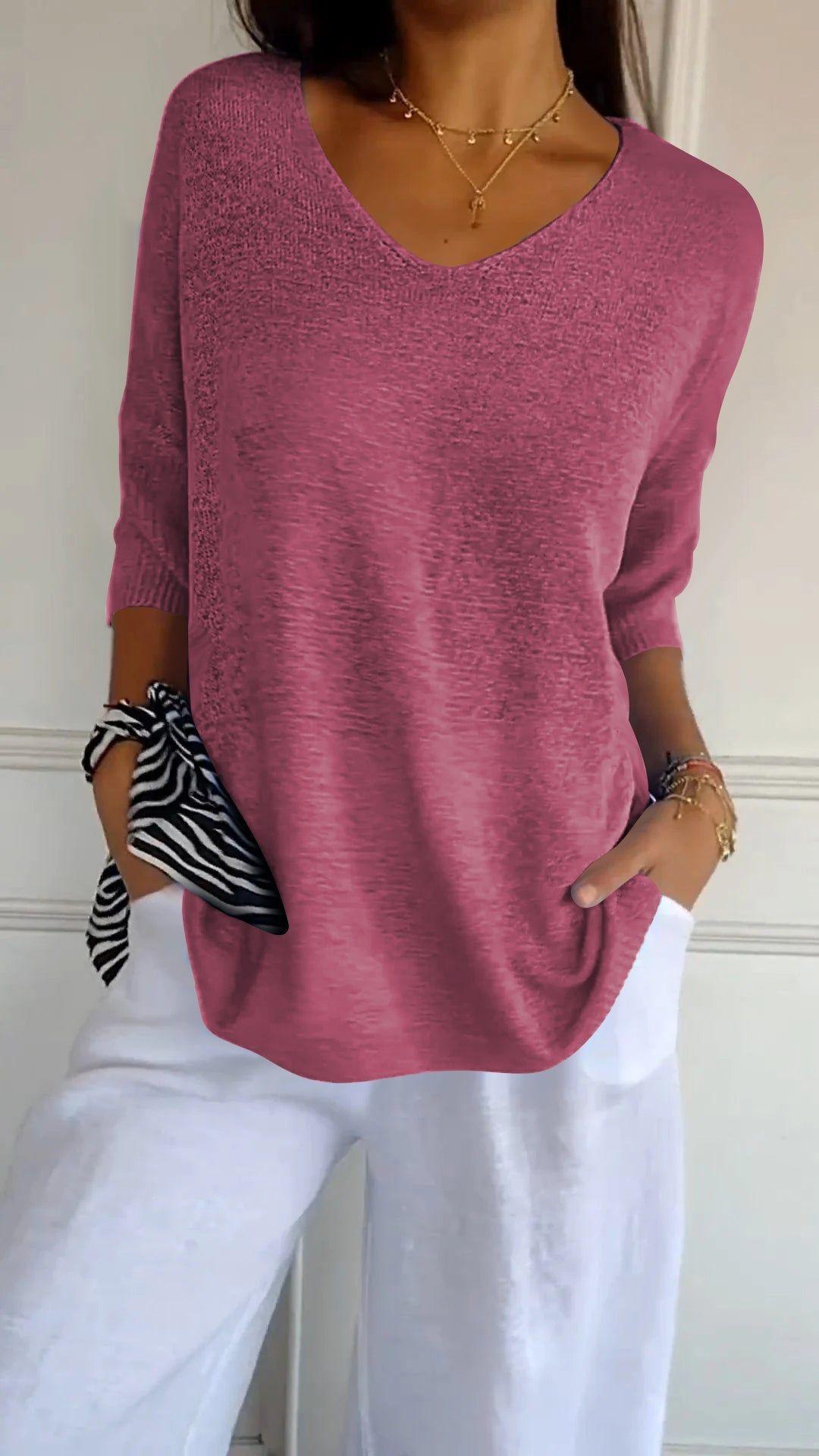 Blusa Feminina Paris com Malha Confortável