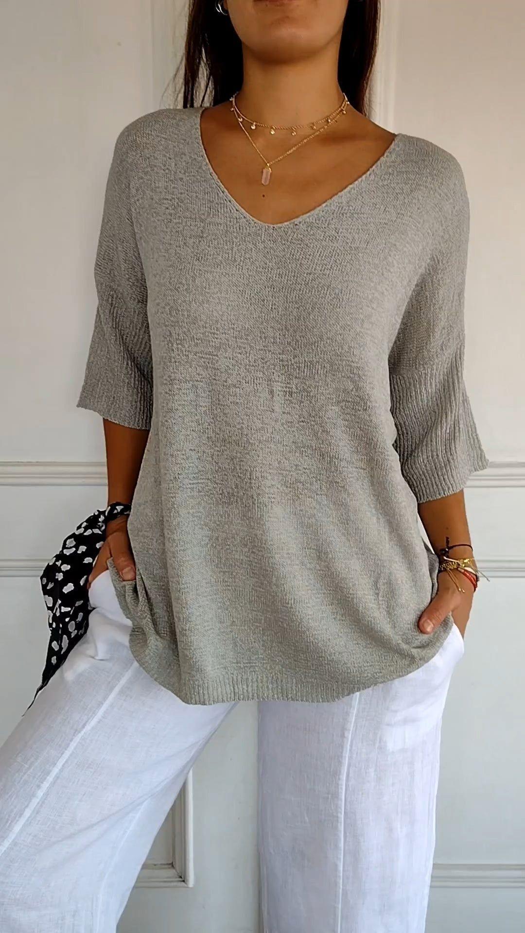 Blusa Feminina Paris com Malha Confortável