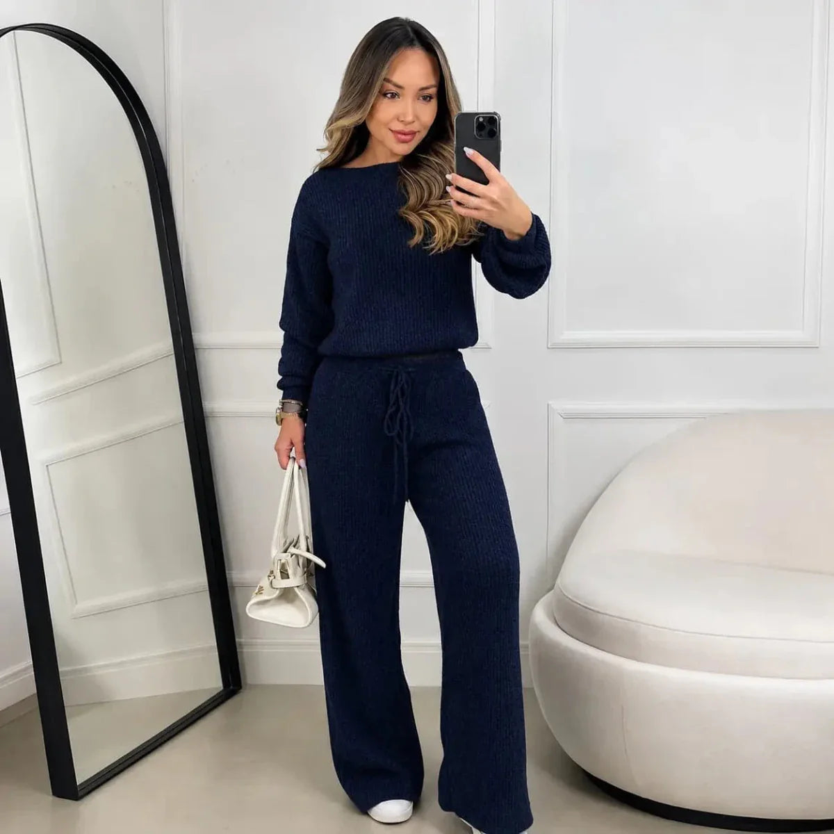Conjunto Milena (Blusa + Calça) | PROMOÇÃO OUTONO/INVERNO