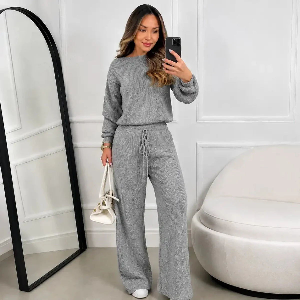 Conjunto Milena (Blusa + Calça) | PROMOÇÃO OUTONO/INVERNO