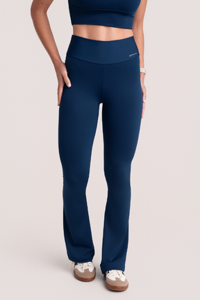 Kit 2 Calça Flare Fitness Feminina Flow Zero Transparência