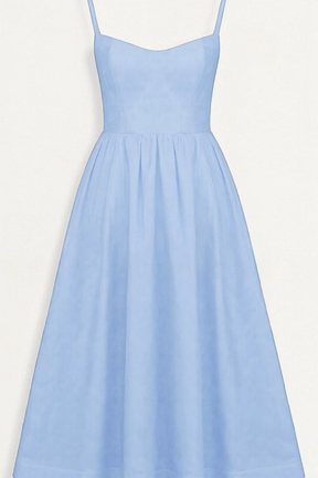 Aurevia | Women Ascot Style A Line Wedding Guest Midi Dress
