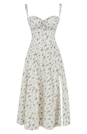 Midikleid Anna – mit Bustier-Oberteil aus Polyester