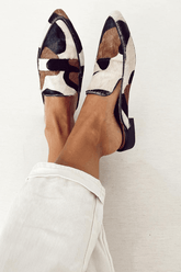 Britney | Abstract Patterned Loafer
