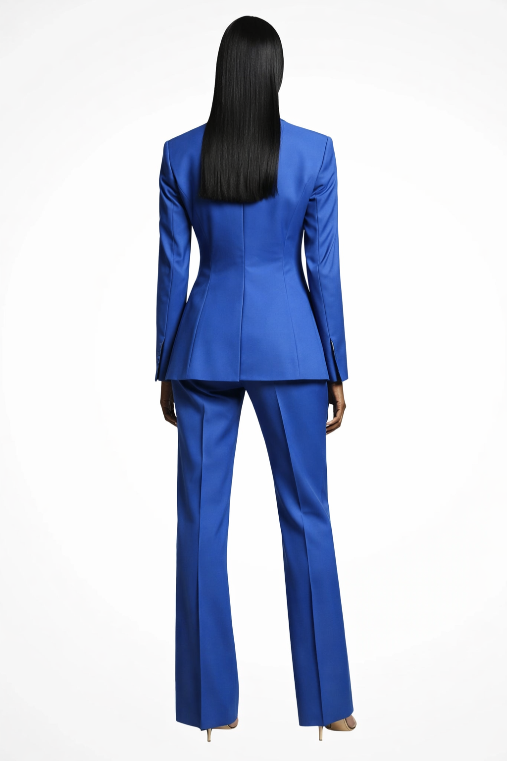 Liora | Women’s Elegant Blazer and Wide Leg Trousers Set