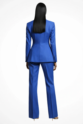 Liora | Women’s Elegant Blazer and Wide Leg Trousers Set