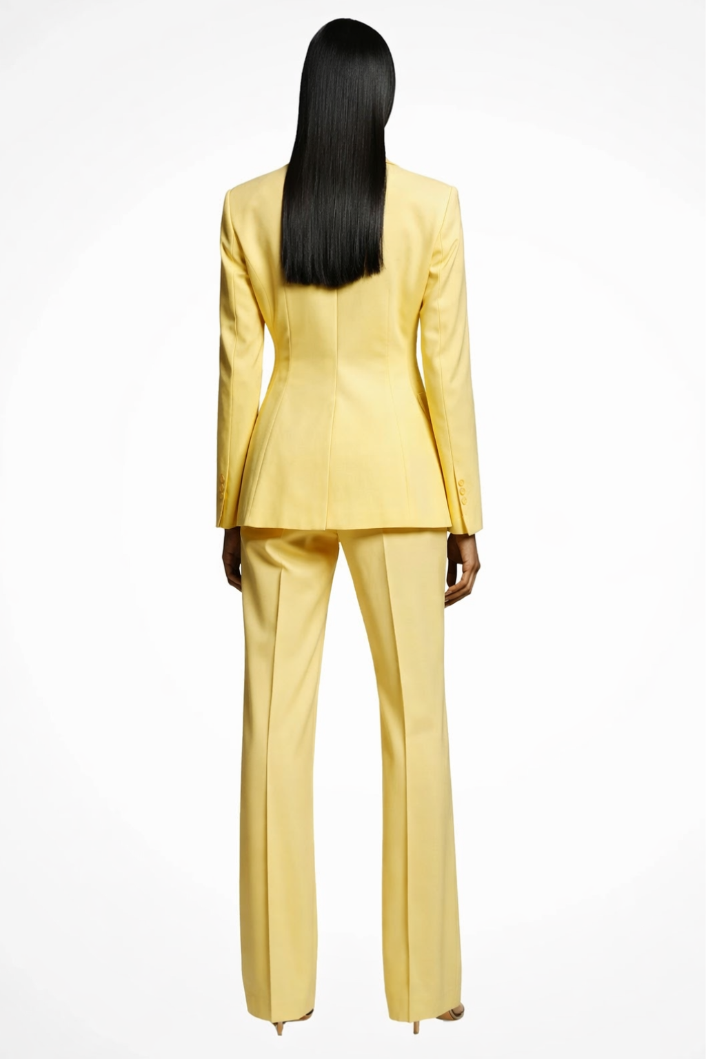 Liora | Women’s Elegant Blazer and Wide Leg Trousers Set