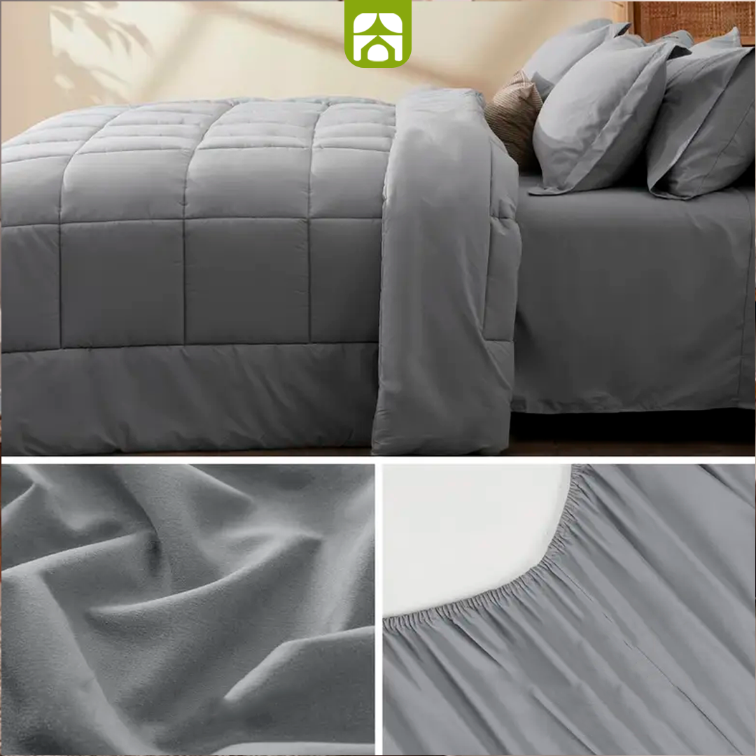 Kit Completo 7 Peças para o Inverno - Maciez e Conforto