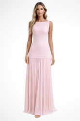 Eline | Women Elegant Pleated Formal Maxi Dress