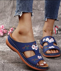 Sandália Feminina Flowers