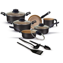 Jogo de Panelas Antiaderente 9 Peças - Teflon