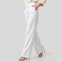 Calça Pantalona | Cintura Alta com Amarração