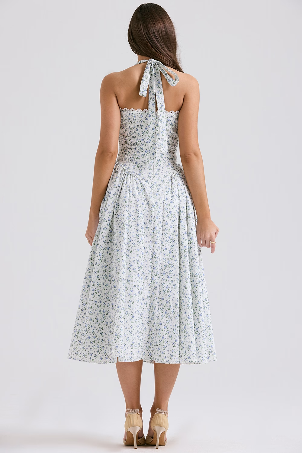 Midikleid Lena – figurformend aus Polyester