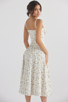 Midikleid Anna – mit Bustier-Oberteil aus Polyester