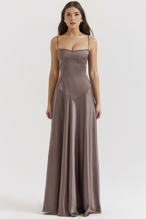 Maxikleid Marielle – eleganter Bustierstil aus Polyester, edle Optik