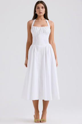 Midikleid Lena – figurformend aus Polyester