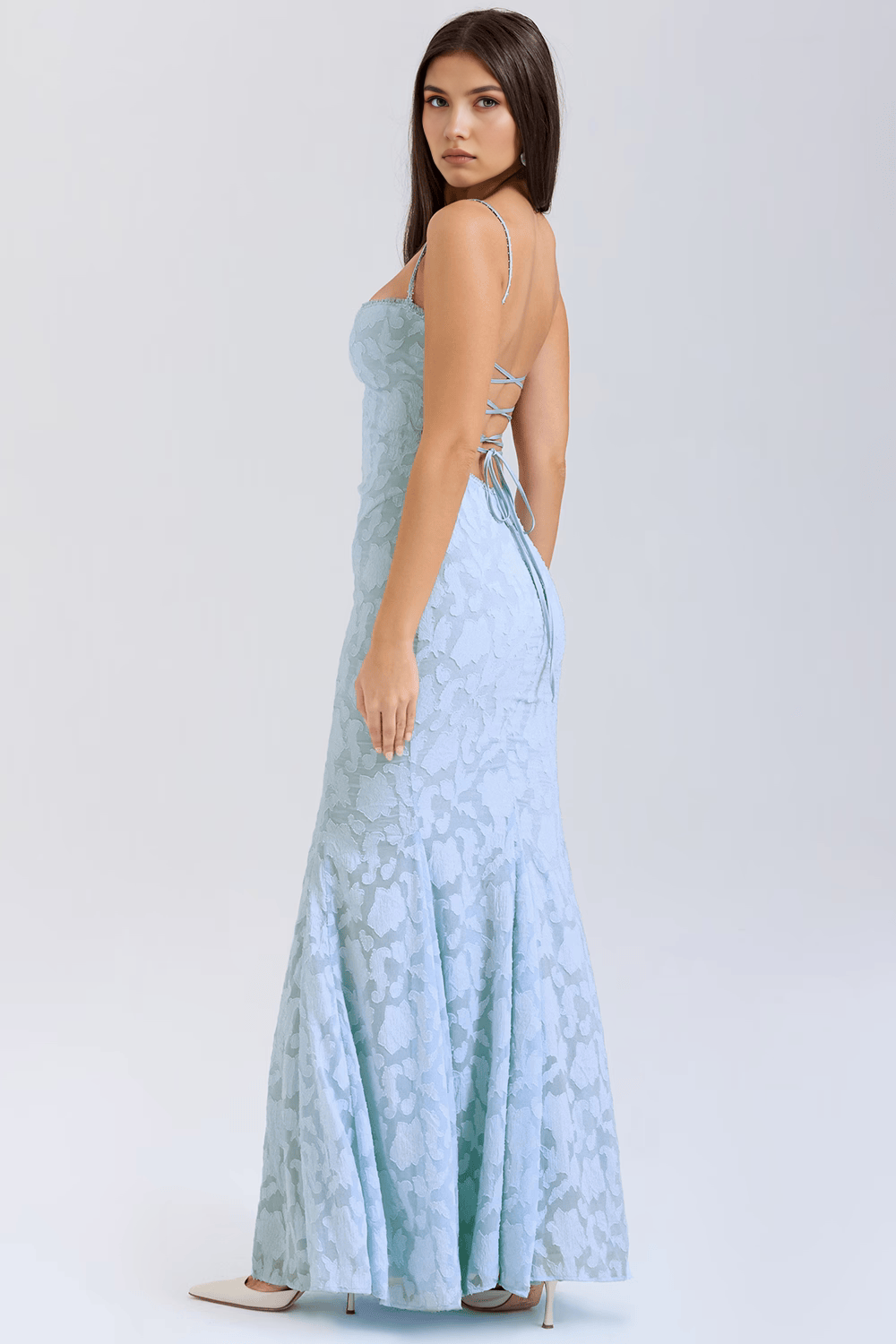Maxikleid Rebecca – stilvoller Bustier-Look aus Polyester, modern-lang