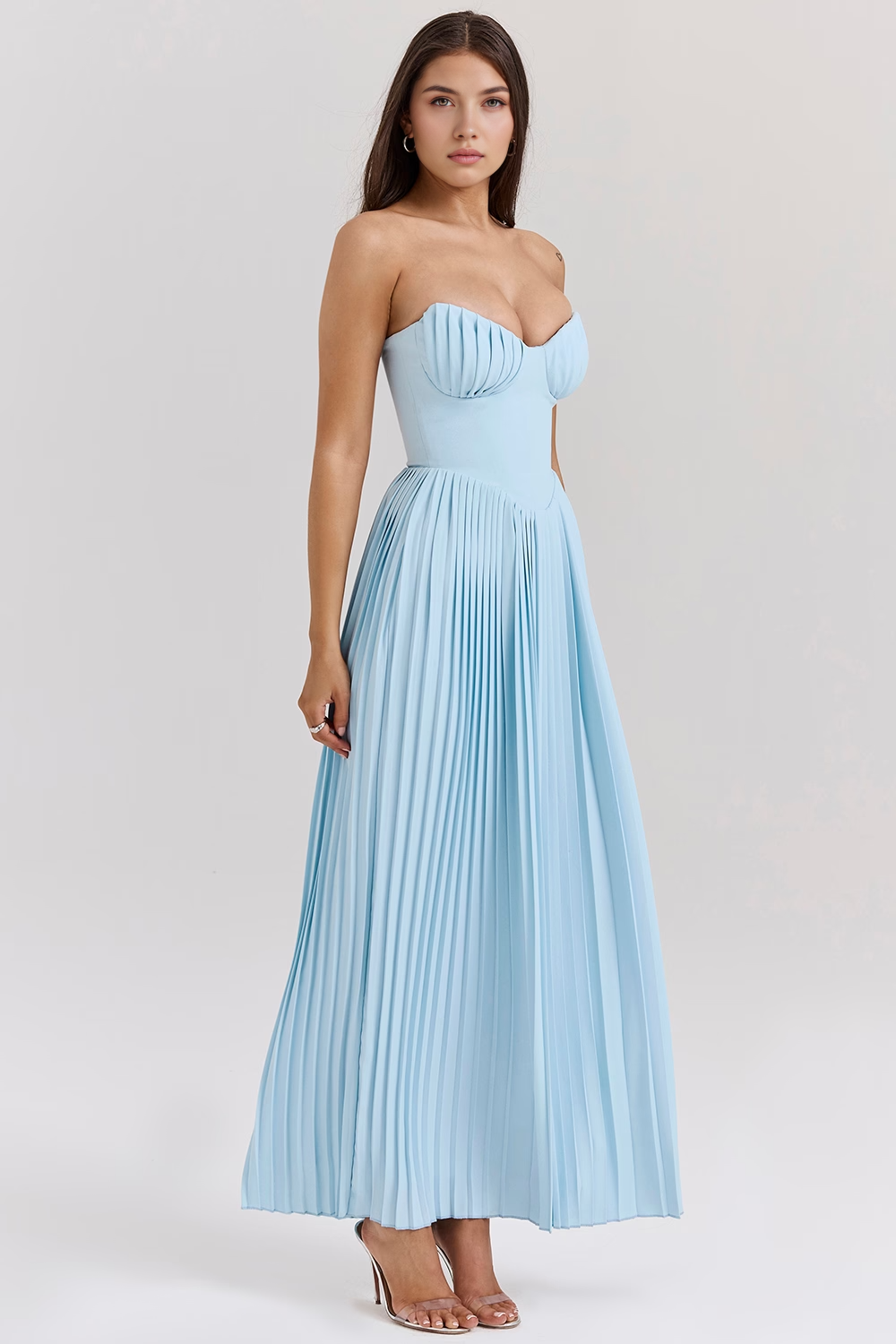 Maxikleid Alice – mit Bustier aus Polyester, romantisches Design