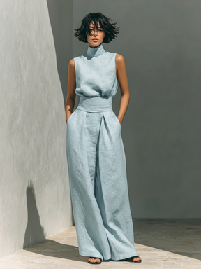 Valeria Ruffle Sleeve Elegance Dress
