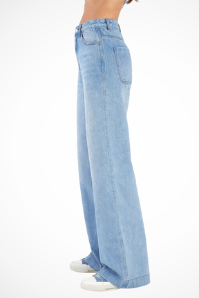 Remi | Women Oversized Baggy Wide Leg Denim Jeans