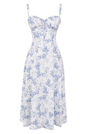 Midikleid Anna – mit Bustier-Oberteil aus Polyester