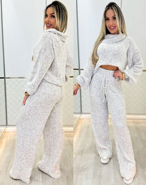 Conjunto Tricô Londres (Calça + Blusa) – Elegância e Conforto em um Look Completo