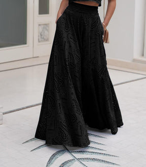 Linda | Women’s Flowy Eyelet Set Dress