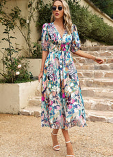 Isla – Elegant Floral Dress