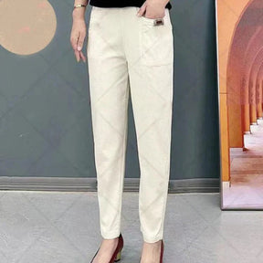 Calça Feminino Santorini - A Silhueta Perfeita em Sarja!