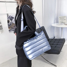 Bolsa Feminina Tote Puffer