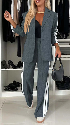 Conjunto Milano – Blazer + Calça Casual com Pegada Esportiva