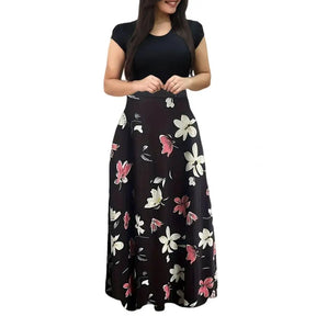 Saia Longa Estampada Marcella
