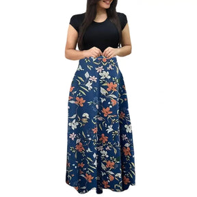 Saia Longa Estampada Marcella
