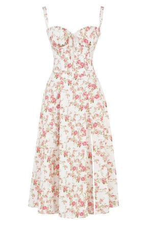 Midikleid Anna – mit Bustier-Oberteil aus Polyester