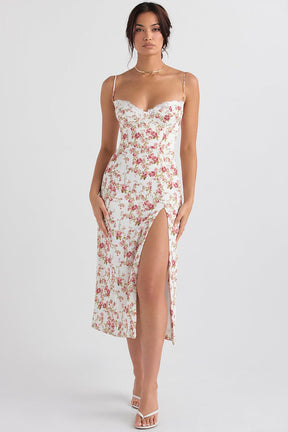 Midikleid Marlene – figurformend aus Polyester, eleganter Schnitt