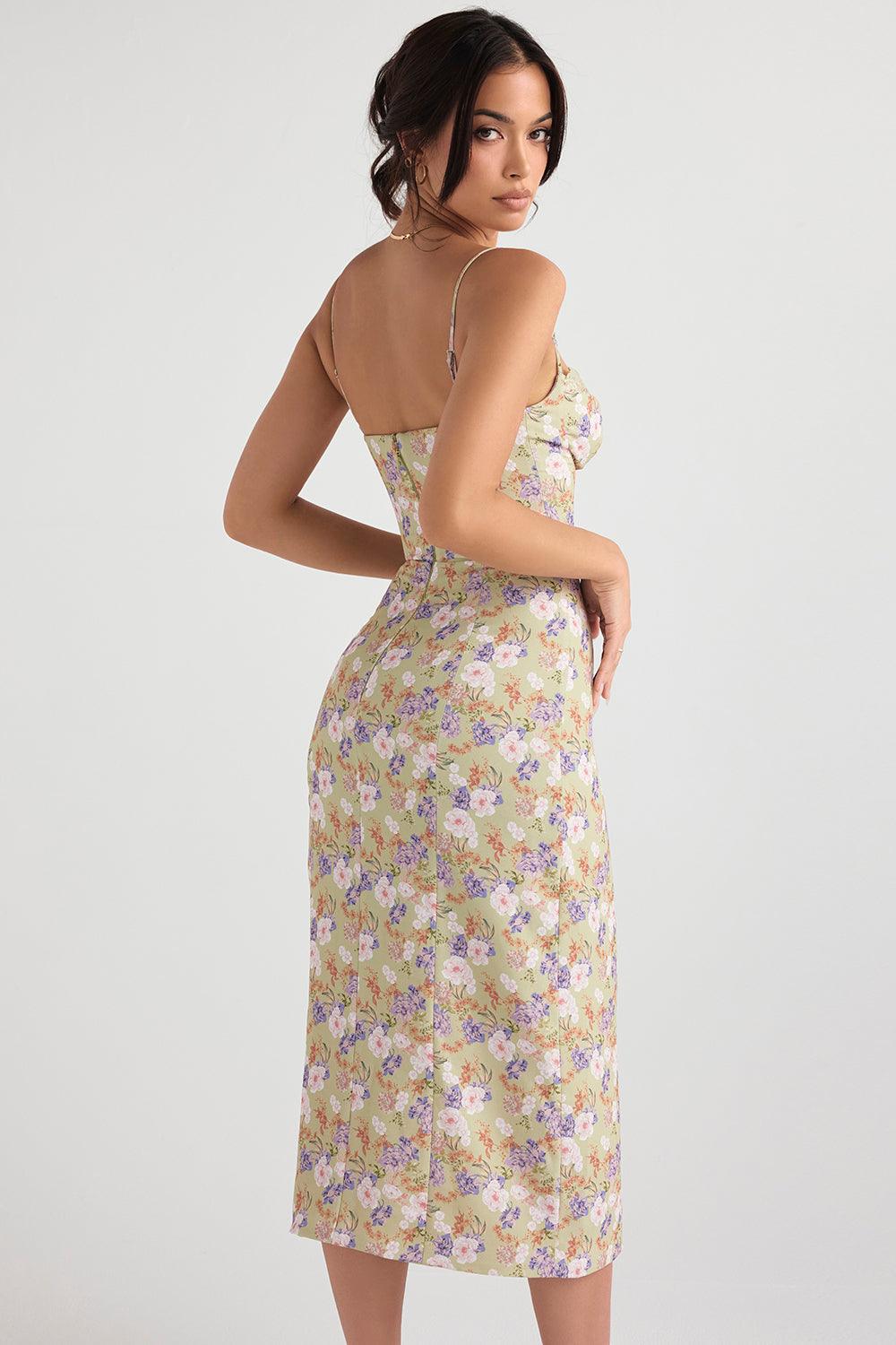 Midikleid Marlene – figurformend aus Polyester, eleganter Schnitt